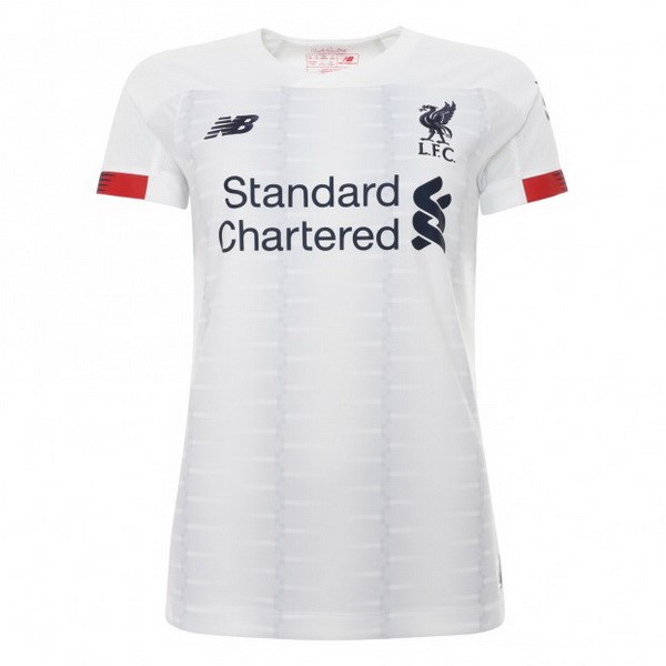 Maillot Football Liverpool Exterieur Femme 2019-20 Blanc